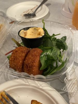 Samosas! (Very spicy)  at Stone Row Pub and Eatery in Jim Thorpe