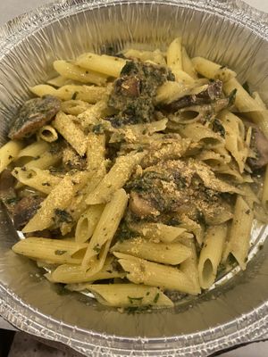 Pesto pasta  at Stone Row Pub and Eatery in Jim Thorpe