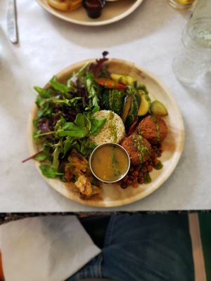Bangkok bowl at Stone Row Pub and Eatery in Jim Thorpe