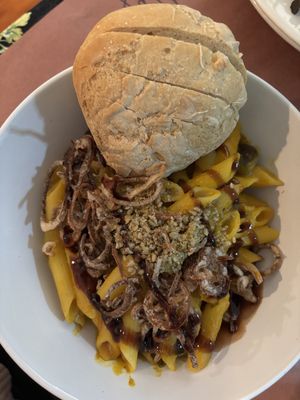 Pumpkin pasta   at Stone Row Pub and Eatery in Jim Thorpe