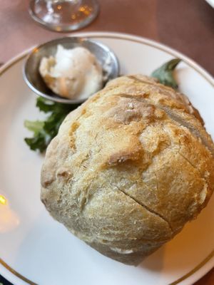Bread with vegan butterr  at Stone Row Pub and Eatery in Jim Thorpe