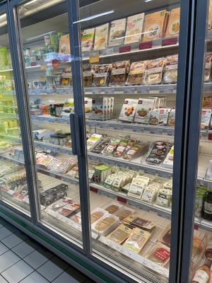 tofu tempeh  at NaturaSi in Lecco