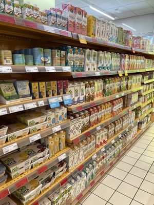 plantmilk  at NaturaSi in Lecco