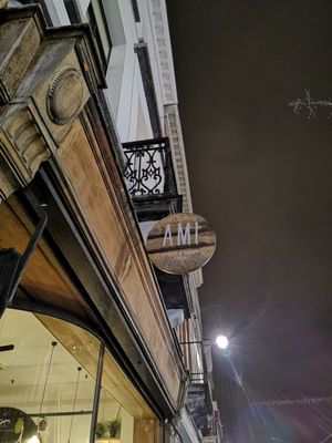 Outside at AMI in Brussels