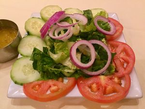 Mixed Green Salad  at Rio Hotel and Casino - Royal India Bistro in Las Vegas