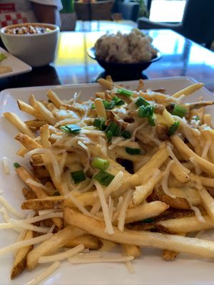 Cheese fries at Violette's Vegan Organic Cafe and Juice Bar in Las Vegas