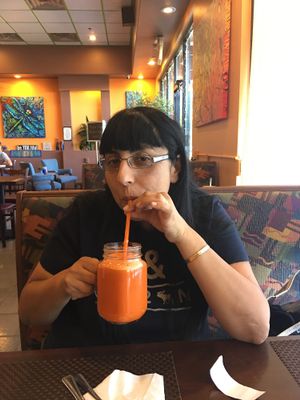 Simply healthy and delicious!!! at Violette's Vegan Organic Cafe and Juice Bar in Las Vegas