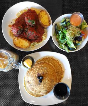 Very yummy at Violette's Vegan Organic Cafe and Juice Bar in Las Vegas