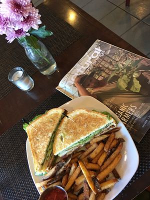 Violette’s Club! at Violette's Vegan Organic Cafe and Juice Bar in Las Vegas