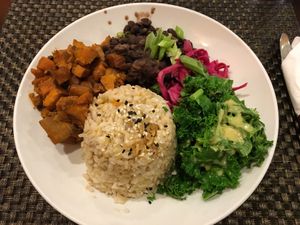 Buddha bowl  at Violette's Vegan Organic Cafe and Juice Bar in Las Vegas