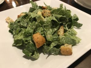 Ceasar w avo instead of tofu at Violette's Vegan Organic Cafe and Juice Bar in Las Vegas