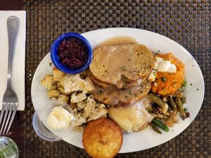 Thanksgiving at Violette's Vegan Organic Cafe and Juice Bar in Las Vegas