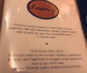 L’asparago at L'Asparago in Como