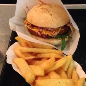 :) at Swing Kitchen - Schottenfeldgasse in Vienna