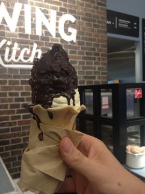 The best soft serve I've ever eaten. at Swing Kitchen - Schottenfeldgasse in Vienna