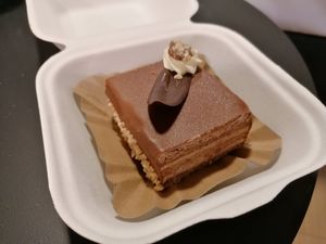 Nougat cake at Swing Kitchen - Schottenfeldgasse in Vienna