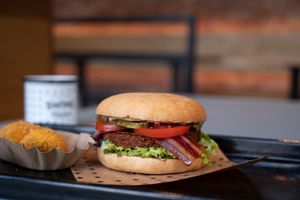 Bacon Burger and Nuggets at Swing Kitchen - Schottenfeldgasse in Vienna