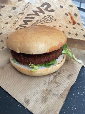 Swing burger  at Swing Kitchen - Schottenfeldgasse in Vienna