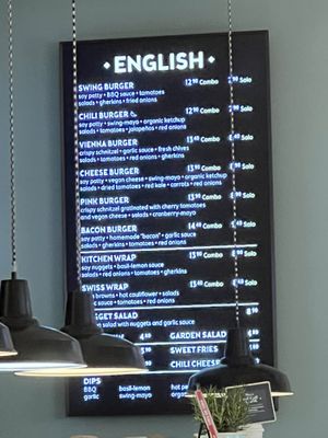   at Swing Kitchen - Schottenfeldgasse in Vienna