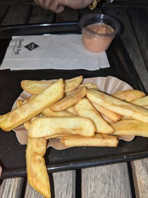 Chips at Swing Kitchen - Schottenfeldgasse in Vienna