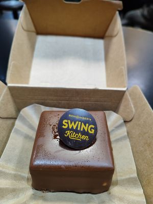 Almond Nougat Cube at Swing Kitchen - Schottenfeldgasse in Vienna