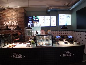 Theke at Swing Kitchen - Schottenfeldgasse in Vienna