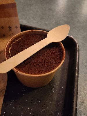 Tiramisu pot at Swing Kitchen - Schottenfeldgasse in Vienna