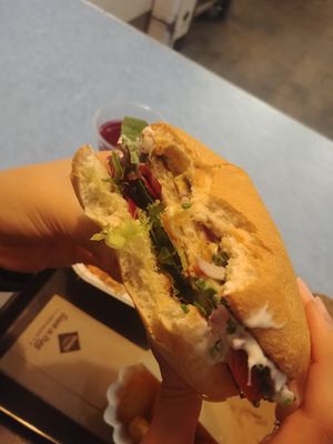 Burguer at Swing Kitchen - Schottenfeldgasse in Vienna