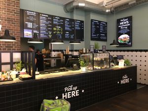 Counter at Swing Kitchen - Schottenfeldgasse in Vienna