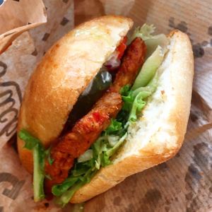 Chicago Edgy Burger at Swing Kitchen - Schottenfeldgasse in Vienna