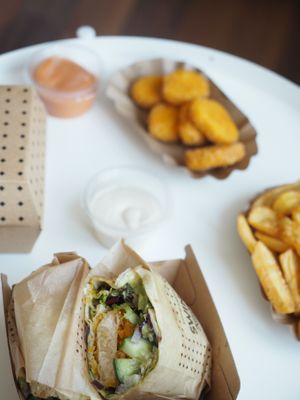 Swiss Wrap at Swing Kitchen - Schottenfeldgasse in Vienna