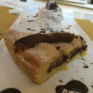 Banana cake at Bottega Bio in Pesaro