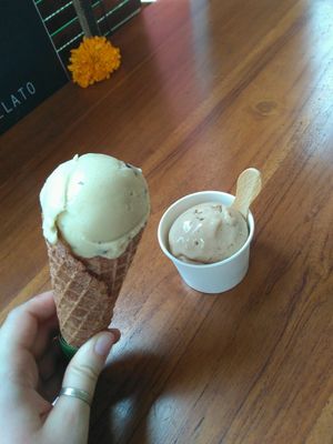 gelato at Kokolato in Ubud