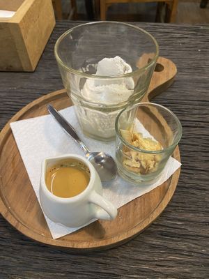 Affogato   at Tukies Coconut Shop  in Ubud
