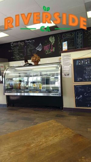 Inside at The Living Root Cellar in Riverside
