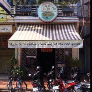 Entrance at Joe to Go in Siem Reap