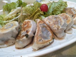 Dumplings  at Green Fresh Vegan Restaurant in New Territories