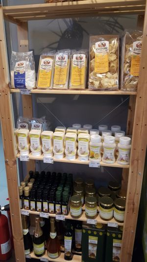 Shop goodies! at Tidjoori Restaurant in Dubai