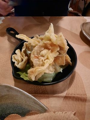 Vegan dishes at Gran Familia in Tenerife