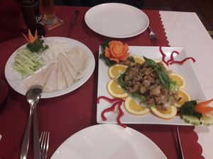 Main course, Hauptspeise, Junto con la envoltura at Gran Familia in Tenerife