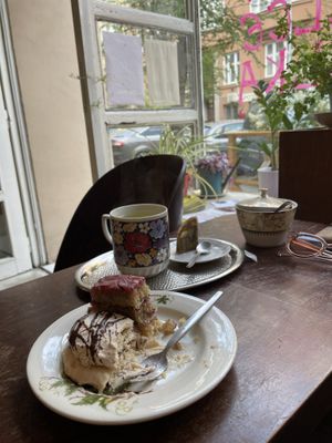   at Cukrárna in Brno