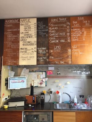 coffee offer  at Cukrárna in Brno