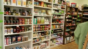 groceries at Simply V in Cardiff