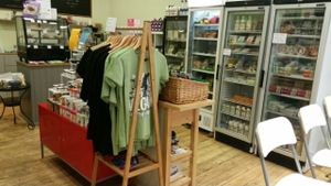 Vegan shirts  at Simply V in Cardiff