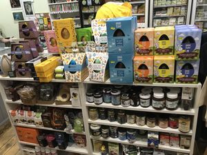 Easter eggs at Simply V in Cardiff
