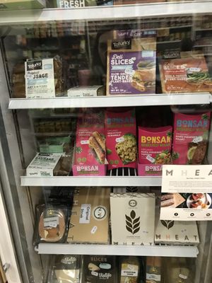 Meat replacers  at Simply V in Cardiff