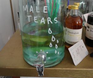 Male tears at Femtopia in Stockholm