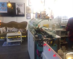 Cozy place at Femtopia in Stockholm