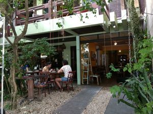Outdoor space at Harmonia de Terra in Camboriu