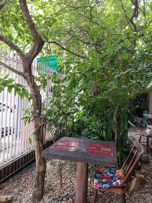 Outdoor space at Harmonia de Terra in Camboriu